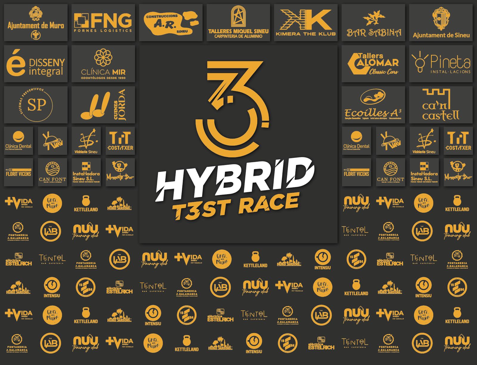 Patrocinadores Hybrid T3st Race